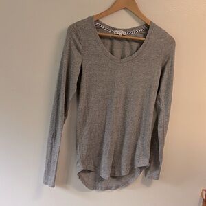 Poof! Charcoal Long Sleeve Women's Tee